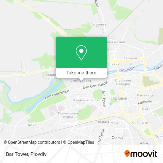 Карта Bar Tower