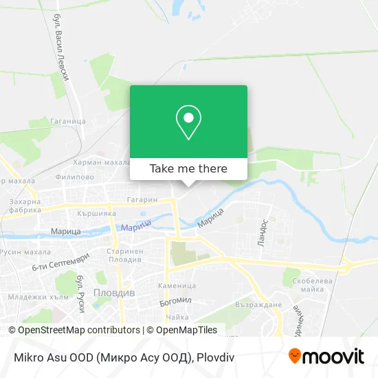 Карта Mikro Asu OOD (Микро Асу ООД)