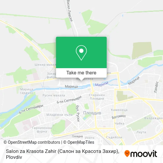 Карта Salon za Krasota Zahir (Салон за Красота Захир)