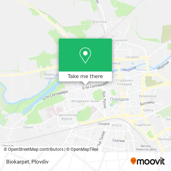 Карта Biokarpet