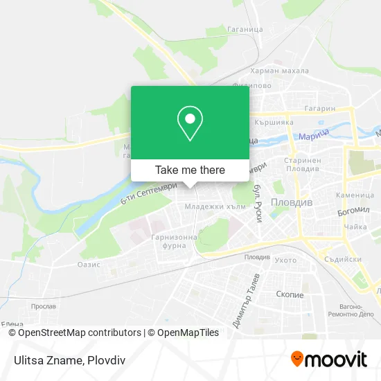 Карта Ulitsa Zname