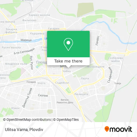 Карта Ulitsa Varna
