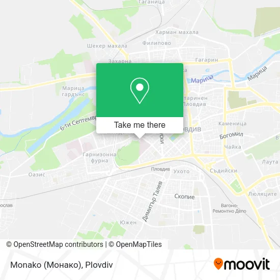 Карта Monako (Монако)