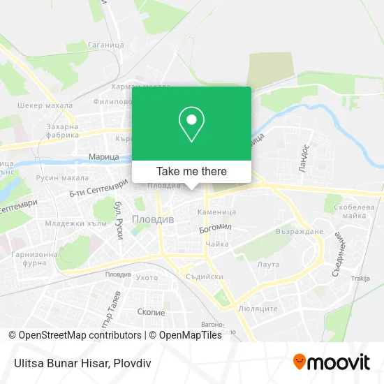 Карта Ulitsa Bunar Hisar