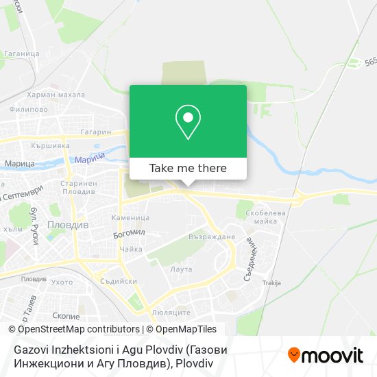 Gazovi Inzhektsioni i Agu Plovdiv (Газови Инжекциони и Агу Пловдив) map