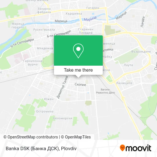 Карта Banka DSK (Банка ДСК)