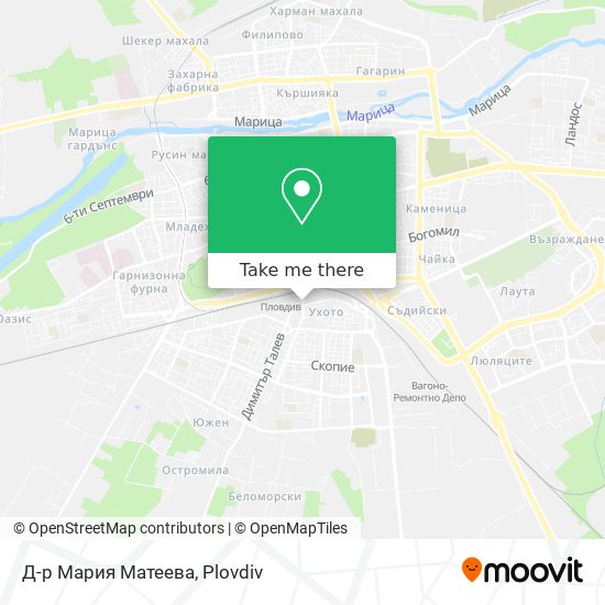 Д-р Мария Матеева map