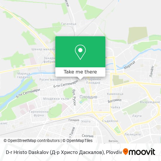 D-r Hristo Daskalov (Д-р Христо Даскалов) map