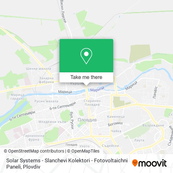 Solar Systems - Slanchevi Kolektori - Fotovoltaichni Paneli map