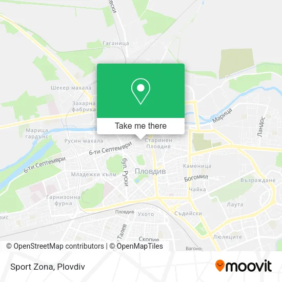 Карта Sport Zona
