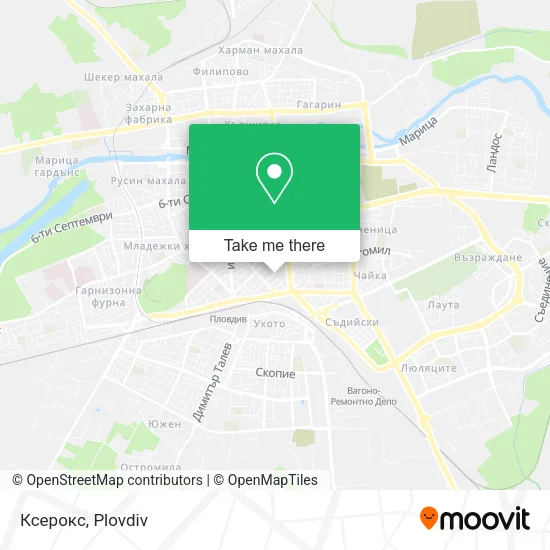 Карта Ксерокс