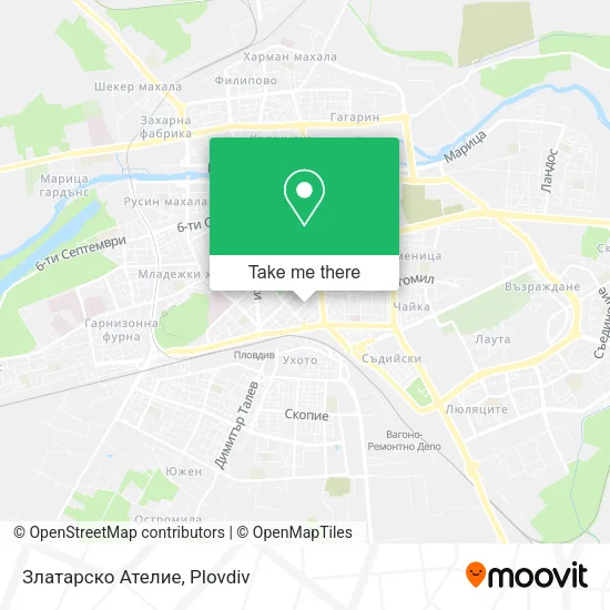Карта Златарско Ателие