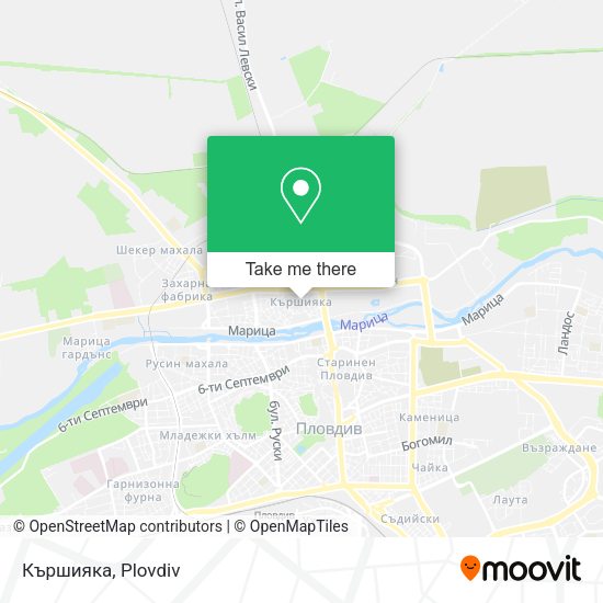 Кършияка map