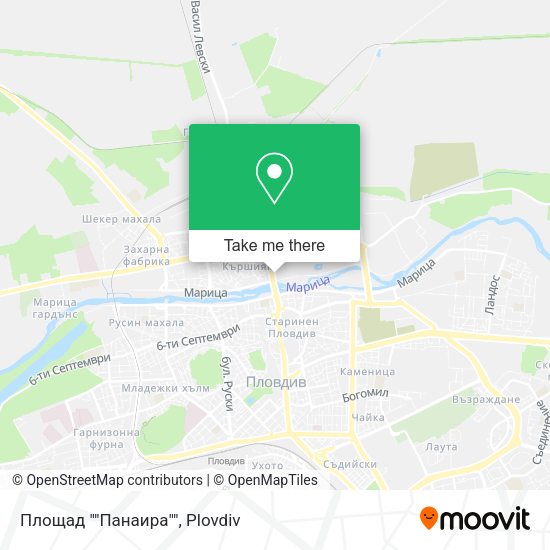Площад ""Панаира"" map