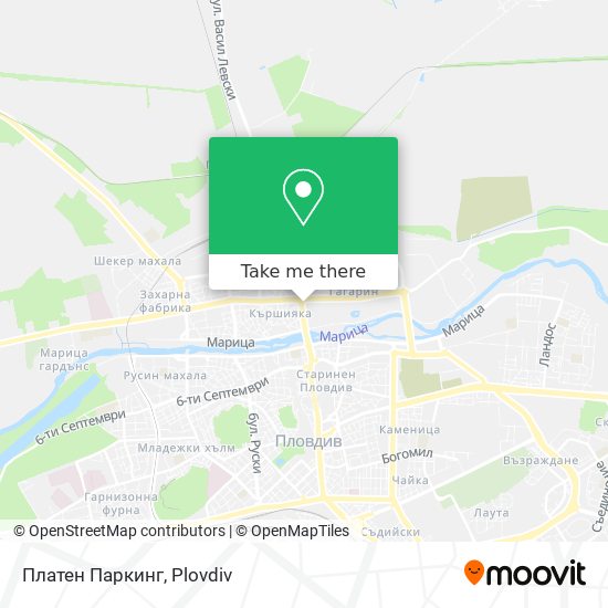 Платен Паркинг map