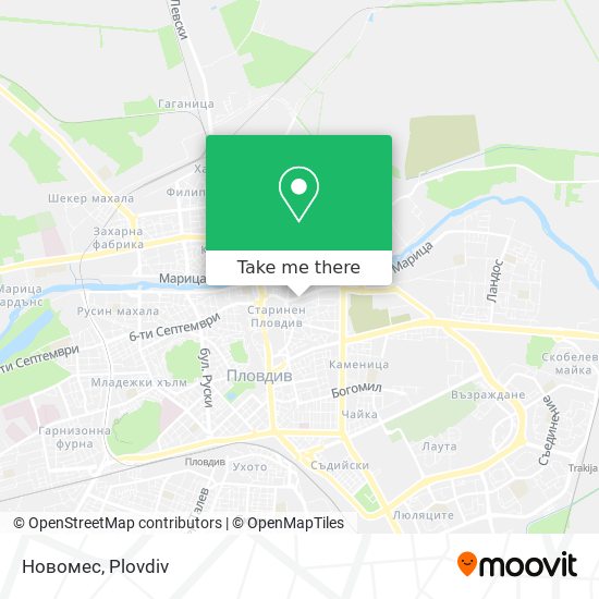 Новомес map