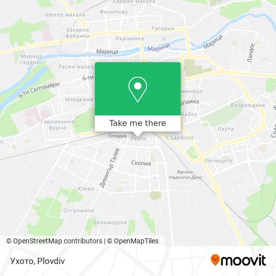 Ухото map