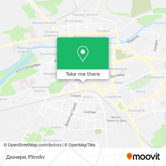 Дюнери map