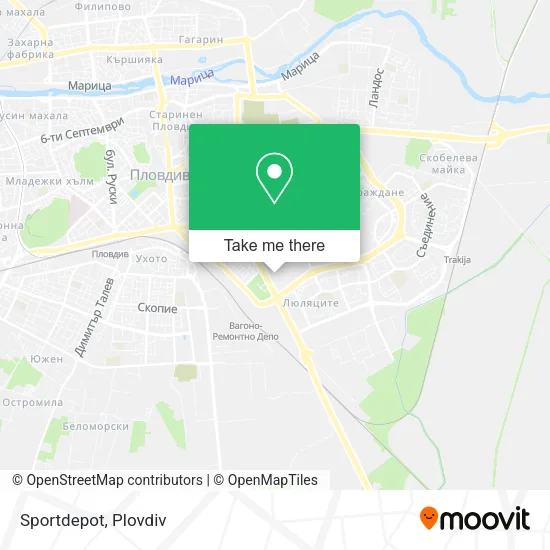 Карта Sportdepot