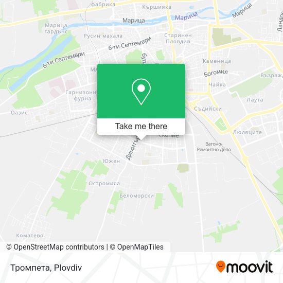 Тромпета map