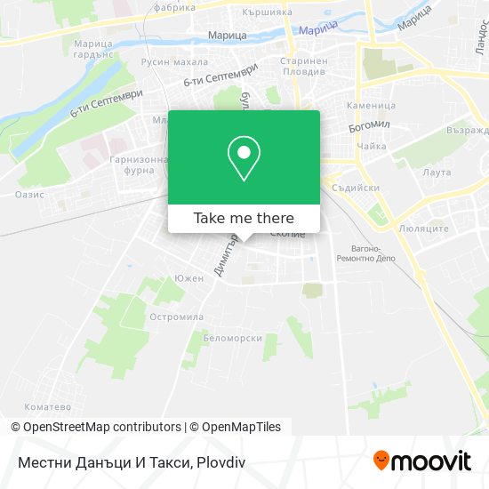 Местни Данъци И Такси map