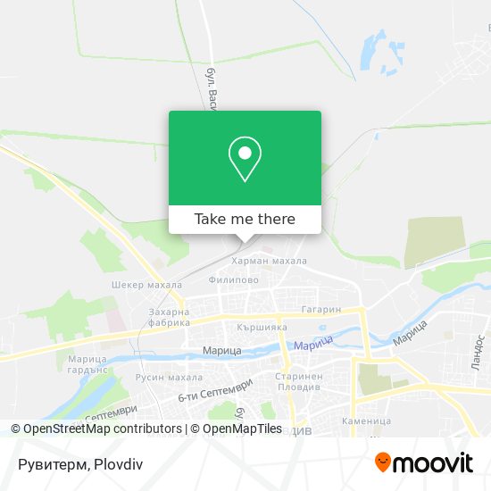 Рувитерм map