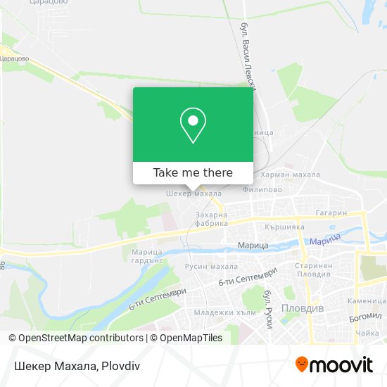 Шекер Махала map