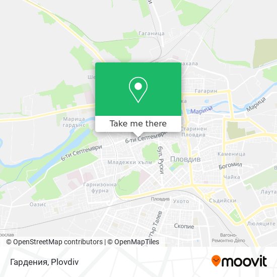 Гардения map