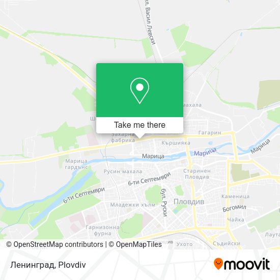 Ленинград map