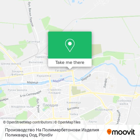 Карта Производство На Полимербетонови Изделия Поликварц Оод