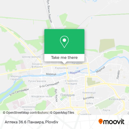 Карта Аптека 36.6 Панаира