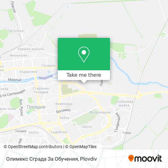 Олимекс Сграда За Обучения map