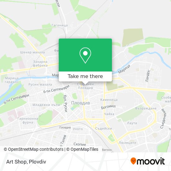 Art Shop map