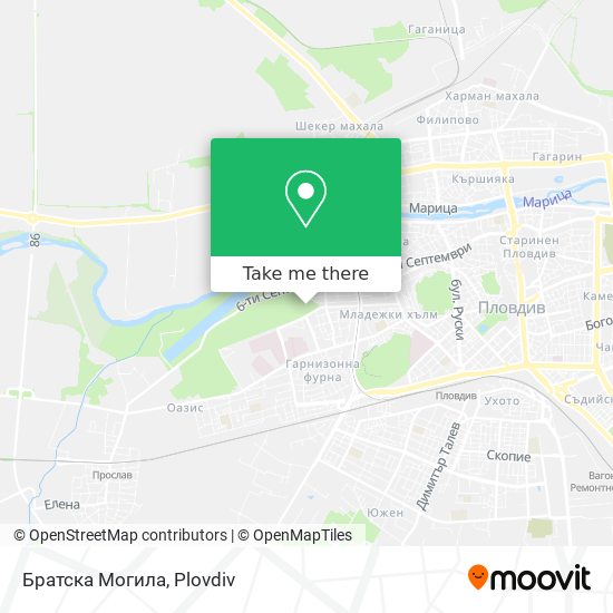 Братска Могила map