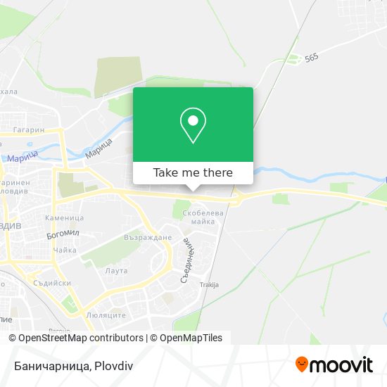 Баничарница map