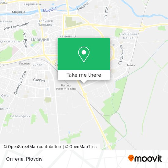 Оптела map