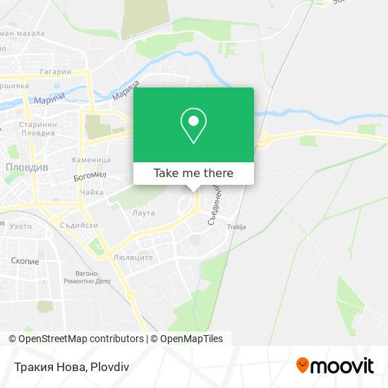 Тракия Нова map