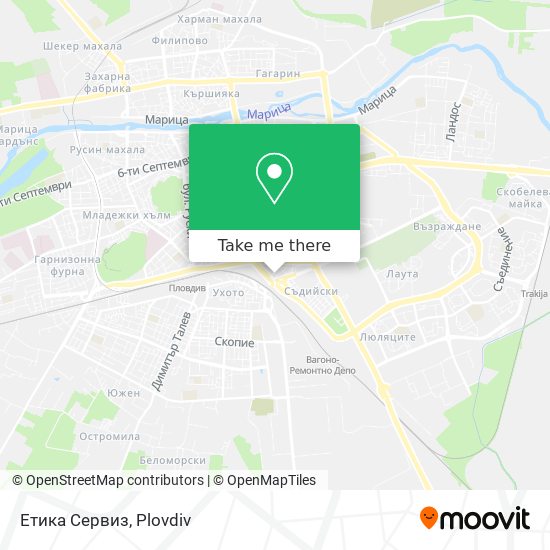Карта Етика Сервиз
