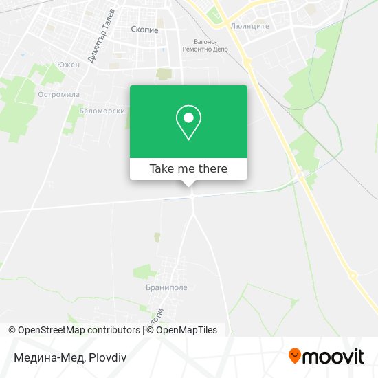 Медина-Мед map
