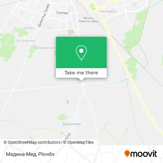 Карта Медина-Мед