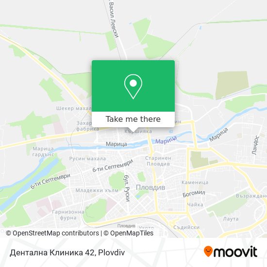 Карта Дентална Клиника 42