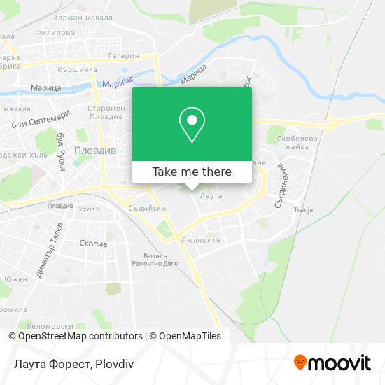 Карта Лаута Форест