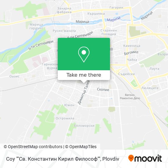 Соу ""Св. Константин Кирил Философ"" map