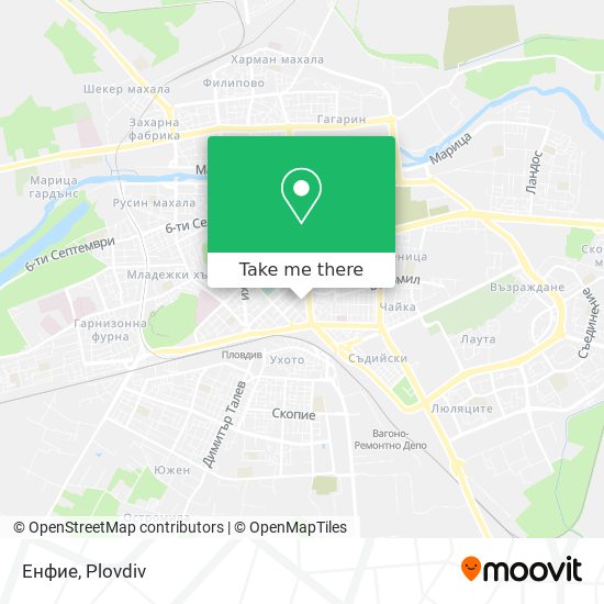 Карта Енфие