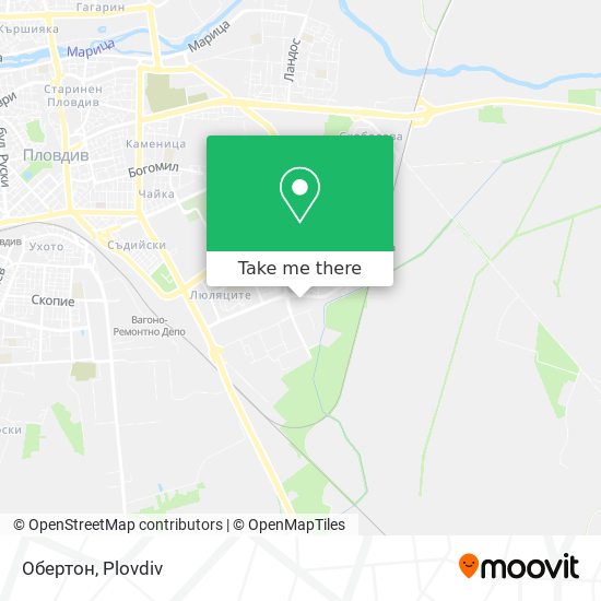 Обертон map