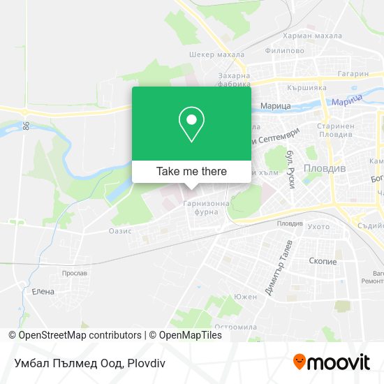 Умбал Пълмед Оод map