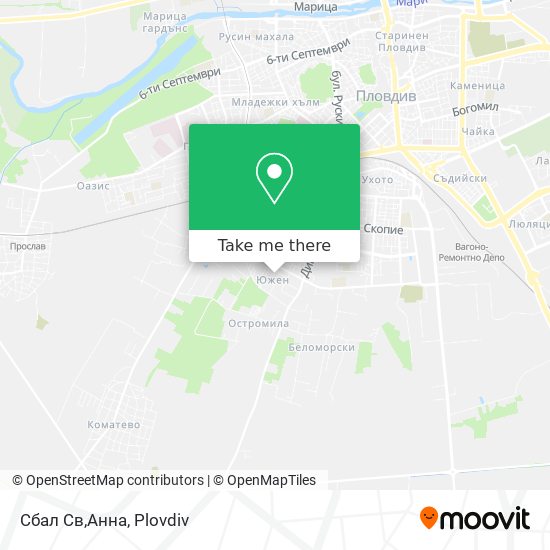Сбал Св,Анна map