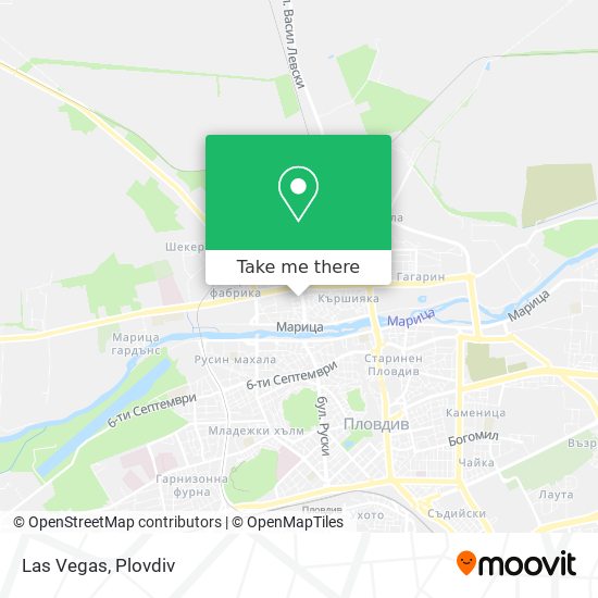 Las Vegas map