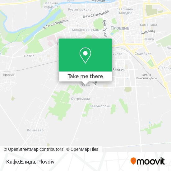 Кафе,Елида map