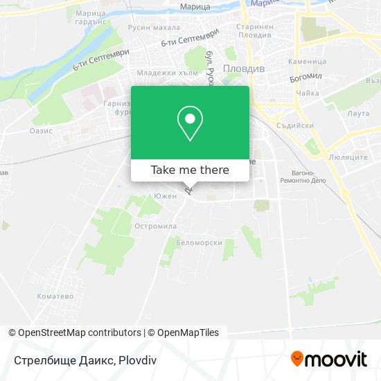 Стрелбище Даикс map